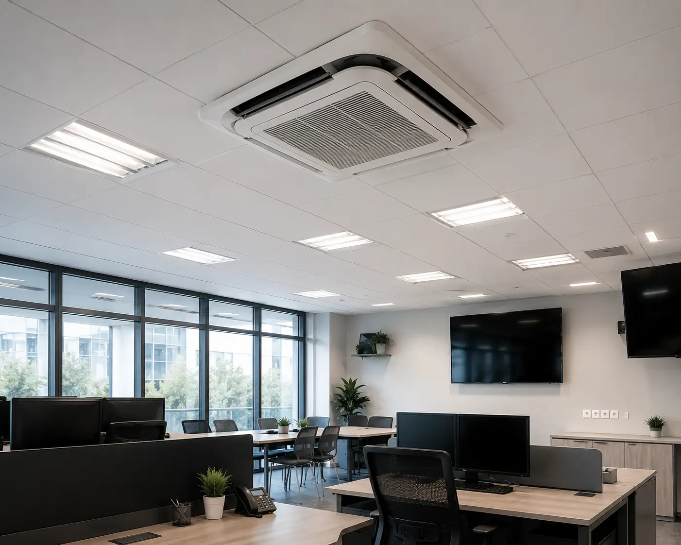 Commercial HVAC project