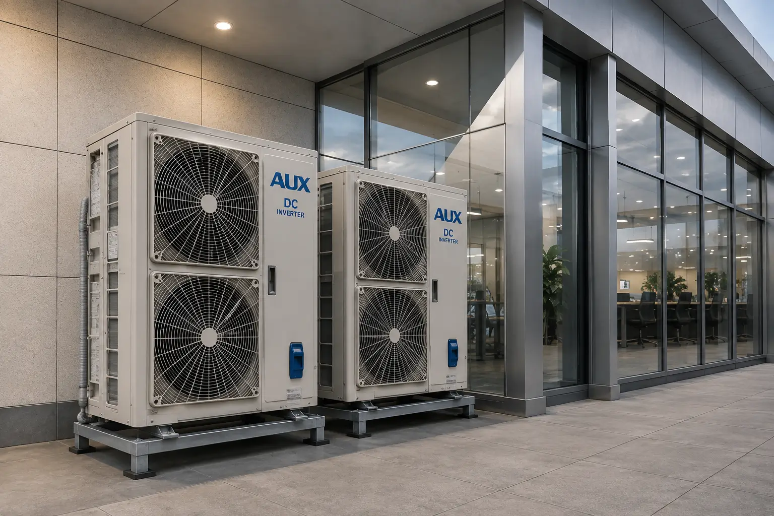Commercial air conditioning project